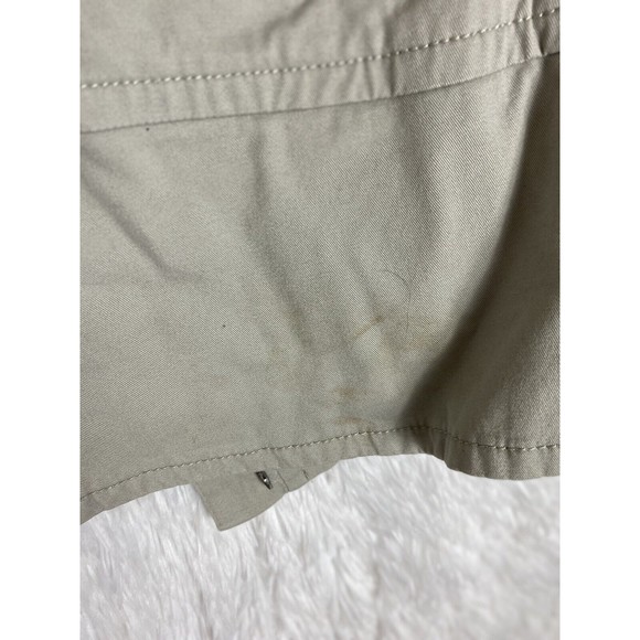 New York & Company Jacket Womens XLarge Cream Jacket Ruffle Front - Picture 11 of 11